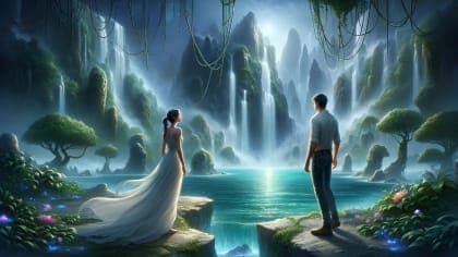 The Enchanted Island of Avalis: A Magical Tale of Love & Destiny