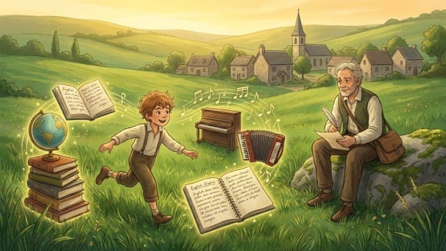 The Boy Who Followed the Music of Words